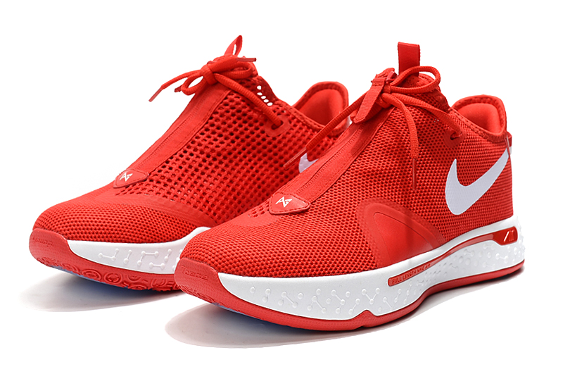 2020 Nike Paul George IV Red White - Click Image to Close